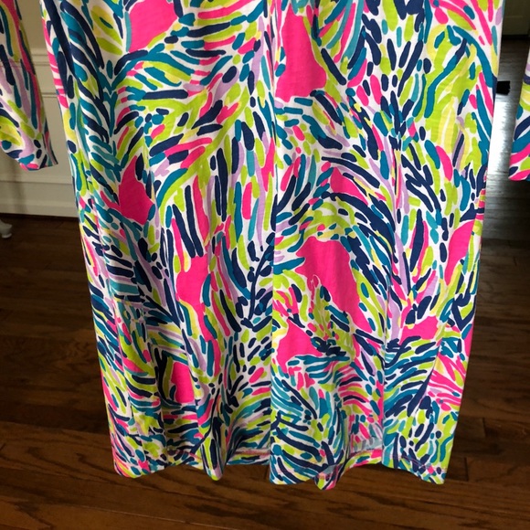 Lilly Pulitzer Rossmore V-neck T-shirt dress NWOT - Picture 6 of 8